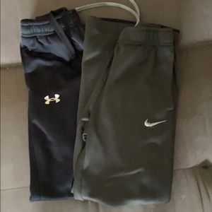 Boys UA and Nike Pants